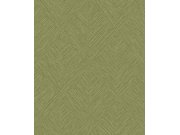 Flis tapeta za zid, zelena, geometrijska, PW3007, Precious Weaves, Grandeco | Ljepilo besplatno