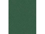 Flis tapeta za zid, zelena, geometrijska, PW3015, Precious Weaves, Grandeco | Ljepilo besplatno