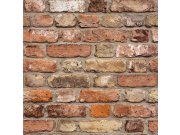 Flis tapeta za zid, cigle, zid od cigle, WL2202, Wanderlust, Grandeco | Ljepilo besplatno