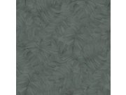 Zelena flis tapeta s reljefnim listovima, TI2107, Time 2025, Grandeco | Ljepilo besplatno Grandeco