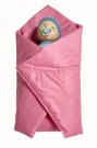 SDS Rychlozavinovačka pro panenky Ružičasta Bavlna, výplň: Polyester, 1x 60x60 cm