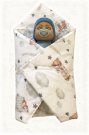 SDS Rychlozavinovačka pro panenky Spící medvídek Bavlna, výplň: Polyester, 1x 60x60 cm