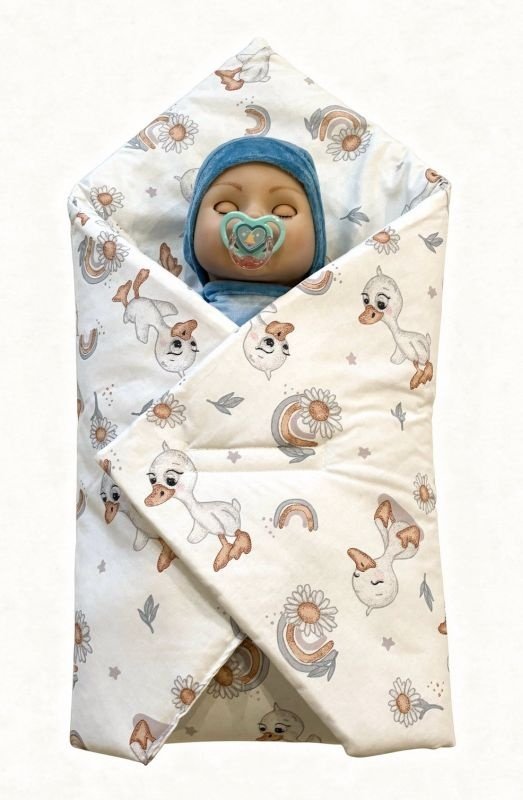 SDS Rychlozavinovačka pro panenky Káčátko Bavlna, výplň: Polyester, 1x 60x60 cm