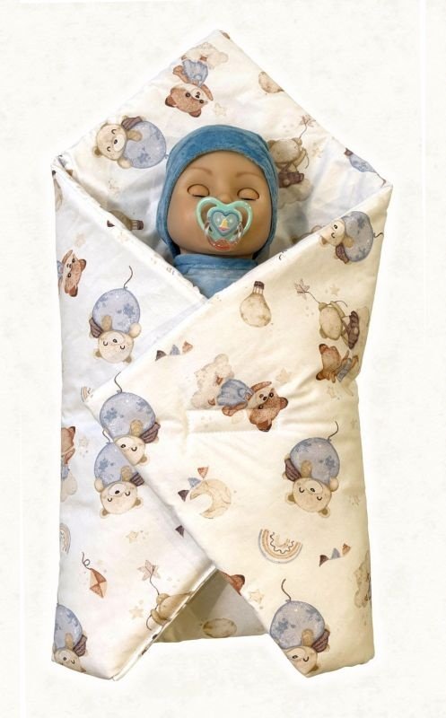 SDS Rychlozavinovačka pro panenky Hra s balónky Bavlna, výplň: Polyester, 1x 60x60 cm