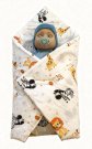 SDS Rychlozavinovačka pro panenky Safari Bavlna, výplň: Polyester, 1x 60x60 cm