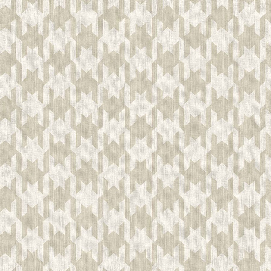 Bež flis tapeta za zid, pijetlova stopa, 26440, Thai, Cristiana Masi by Parato | Ljepilo Gratis - Parato by Cristiana Masi