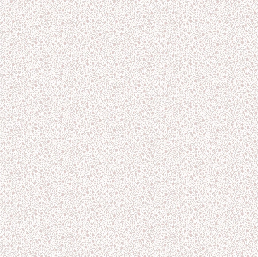 Bijela flis tapeta za zid s cvjetnim ornamentima, 12374, Fiori Country, Parato | Ljepilo Gratis - Parato by Cristiana Masi
