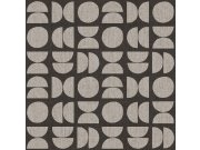 Crna flis tapeta za zid, geometrijski uzorak, 30159, Energie, Cristiana Masi by Parato | Ljepilo Gratis
