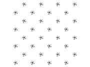 Dječja flis tapeta za zid, bijela, crna, nogometne lopte, 4456, Momi, Parato by Cristiana Masi | Ljepilo Gratis