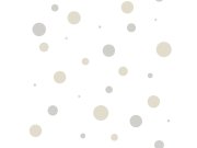 Dječja flis tapeta s sivim a bež točkice, 14822, Happy, Parato | Ljepilo Gratis Parato by Cristiana Masi