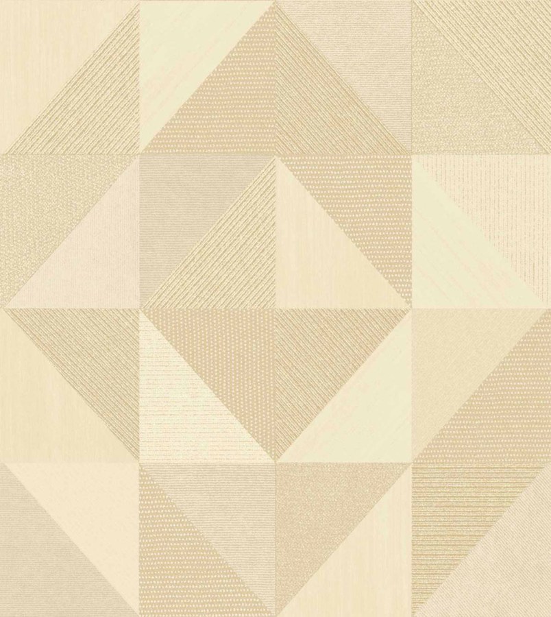 Geometrijska flis tapeta za zid, bež, 32411, Vitalis, Parato by Cristiana Masi | Ljepilo Gratis