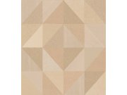 Geometrijska flis tapeta za zid, smeđe-bež, 32413, Vitalis, Parato by Cristiana Masi | Ljepilo Gratis Parato by Cristiana Masi