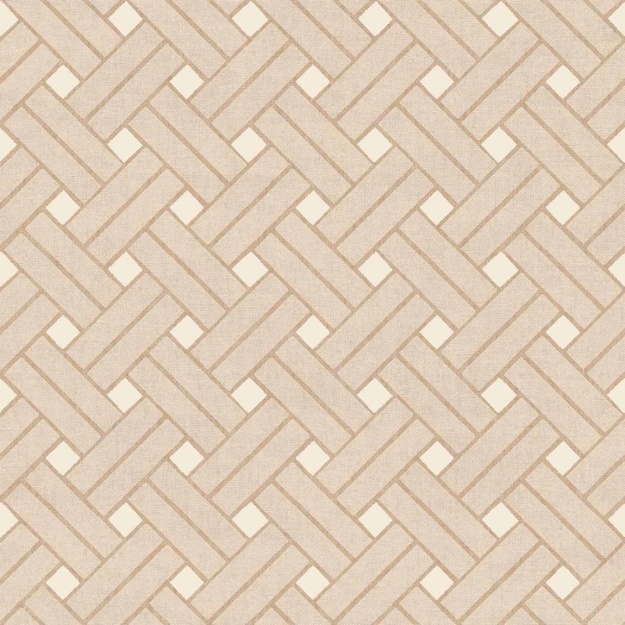 Geometrijska flis tapeta za zid, smeđe-bež, 32423, Vitalis, Parato by Cristiana Masi | Ljepilo Gratis
