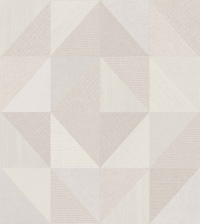 Geometrijska flis tapeta za zid, sivo-bež, 32416, Vitalis, Parato by Cristiana Masi | Ljepilo Gratis - Parato by Cristiana Masi