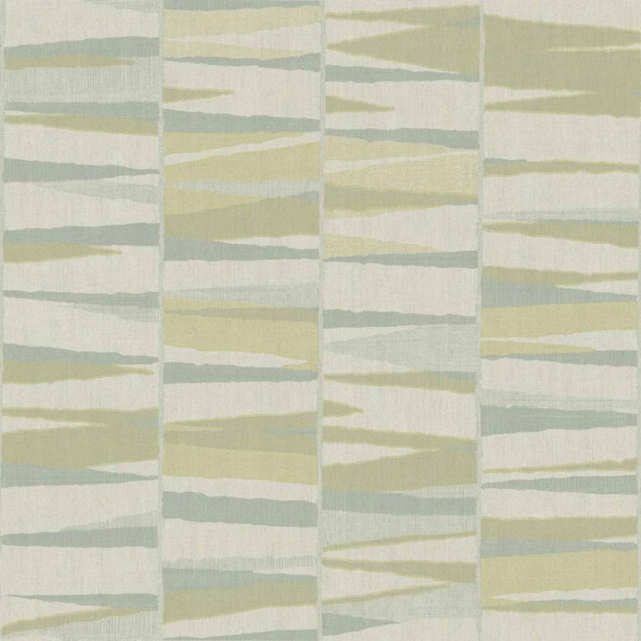 Geometrijska flis tapeta za zid, zelena, 32445, Vitalis, Parato by Cristiana Masi | Ljepilo Gratis - Parato by Cristiana Masi