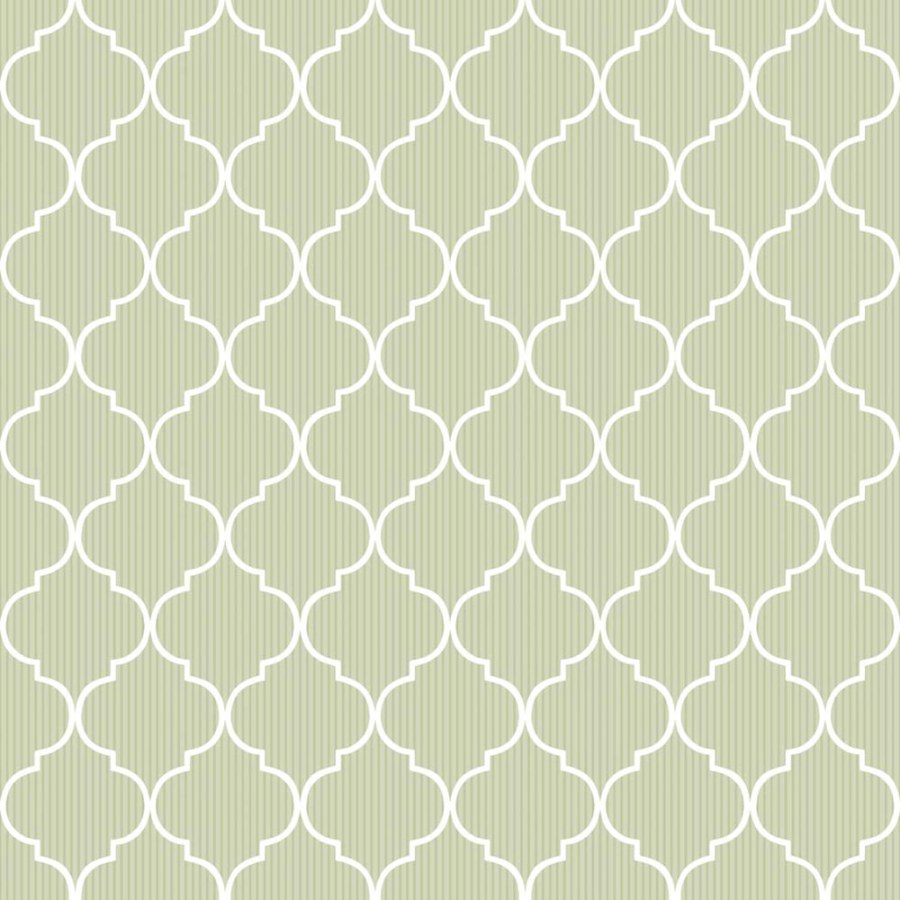 Geometrijska flis tapeta za zid, zelena, 8378, Blooming Garden 2, Parato by Cristiana Masi | Ljepilo Gratis - Parato by Cristiana Masi