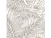 Luksuzna flis tapeta za zid, siva, lišće, 42203, Aura, Cristiana Masi by Parato | Ljepilo Gratis Parato by Cristiana Masi