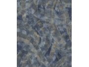 Plava flis tapeta za zid, geometrijski uzorak, 24477, Textum, Cristiana Masi by Parato | Ljepilo Gratis