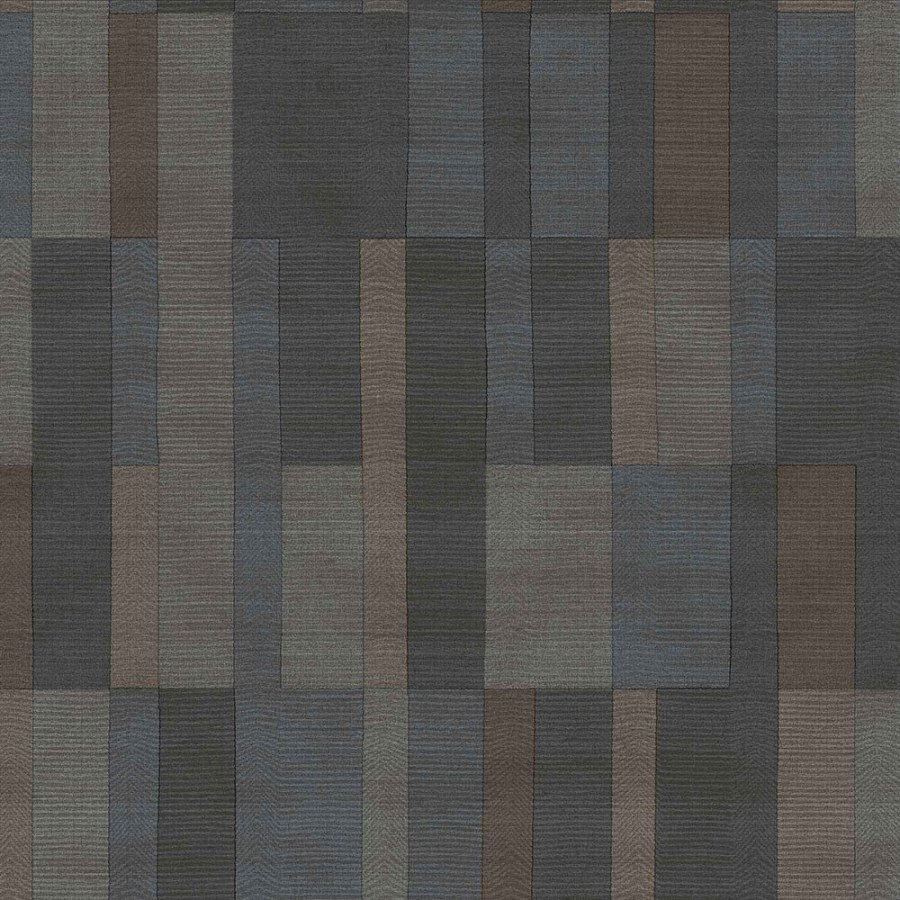 Sivo-smeđa geometrijska flis tapeta za zid, 43839, Terra, Cristiana Masi by Parato | Ljepilo Gratis