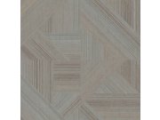 Sivo-smeđa geometrijska flis tapeta za zid, 43846, Terra, Cristiana Masi by Parato | Ljepilo Gratis