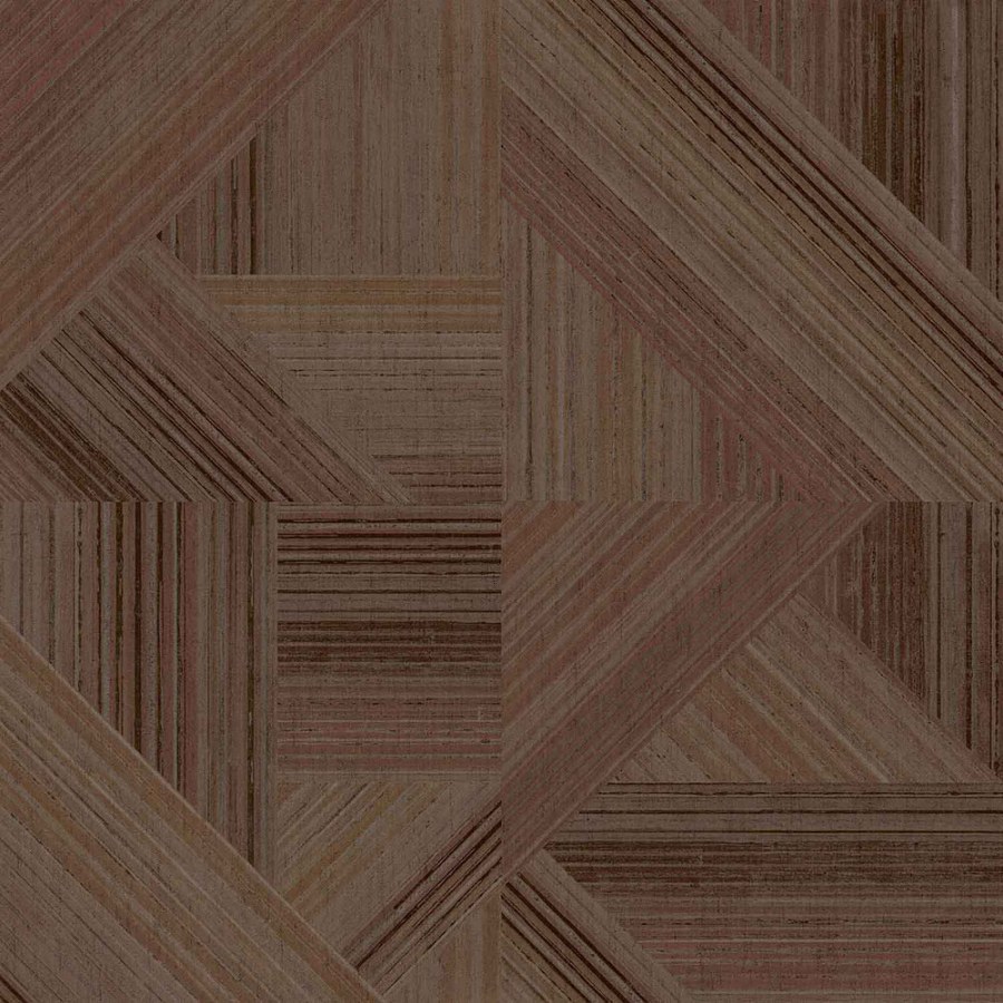 Terakota geometrijska flis tapeta za zid, 43848, Terra, Cristiana Masi by Parato | Ljepilo Gratis - Parato by Cristiana Masi