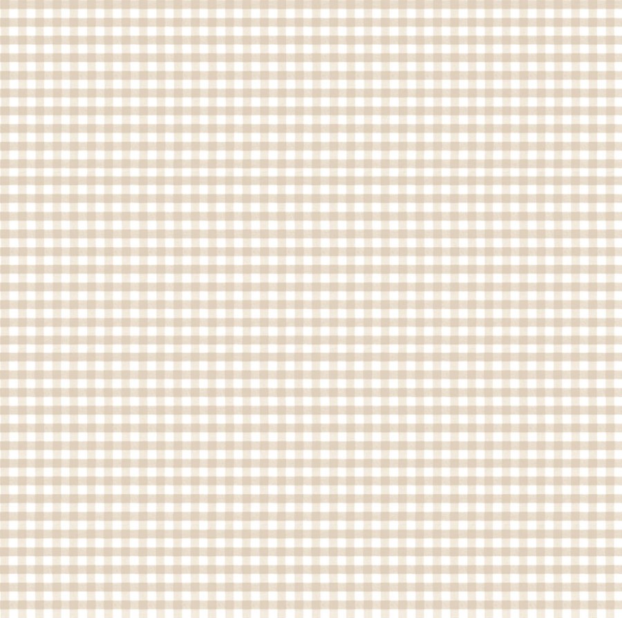 Flis tapeta za zid, bež, bijela, kockice, 4483, Momi, Parato by Cristiana Masi | Ljepilo Gratis