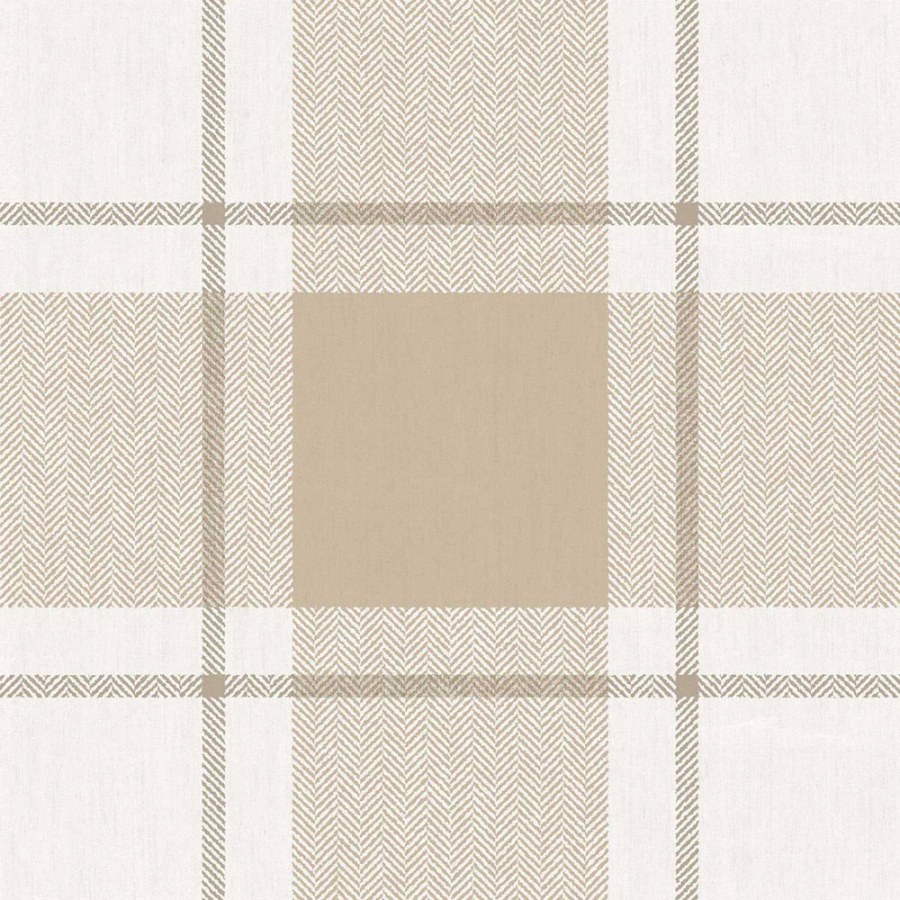 Flis tapeta za zid, bež, imitacija tkanine, 38402, Top Stripes, Parato by Cristiana Masi | Ljepilo Gratis - Parato by Cristiana Masi