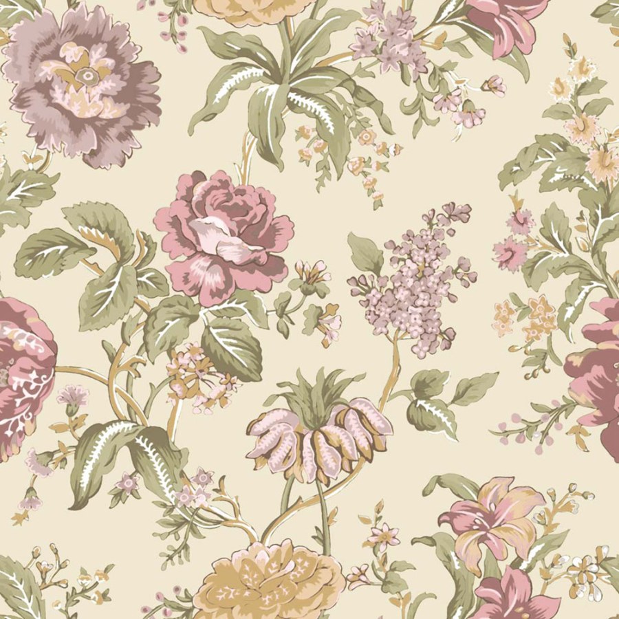 Flis tapeta za zid, bež, cvijeće, 8306, Blooming Garden 2, Parato by Cristiana Masi | Ljepilo Gratis - Parato by Cristiana Masi