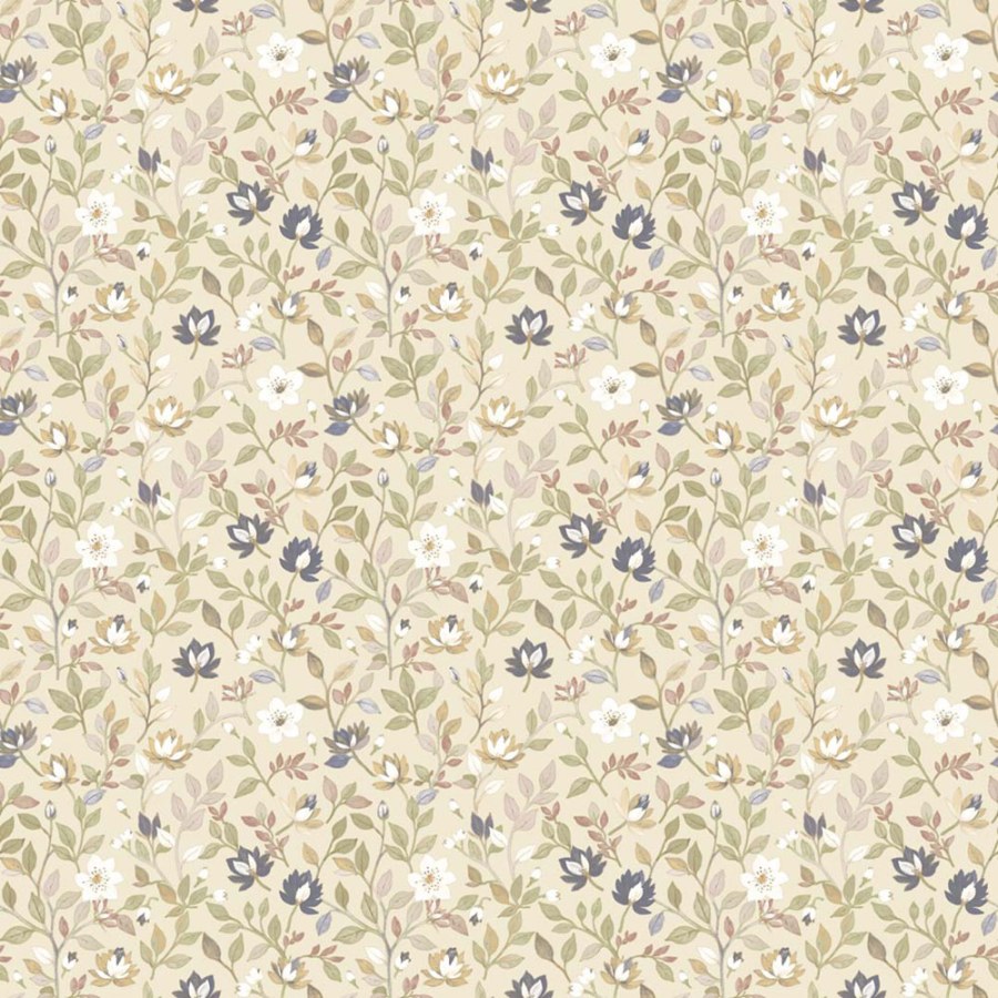 Flis tapeta za zid, bež, cvijeće, 8353, Blooming Garden 2, Parato by Cristiana Masi | Ljepilo Gratis - Parato by Cristiana Masi