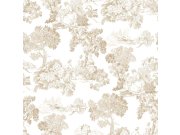 Flis tapeta za zid, bež, romantična, 8340, Blooming Garden 2, Parato by Cristiana Masi | Ljepilo Gratis Parato by Cristiana Masi