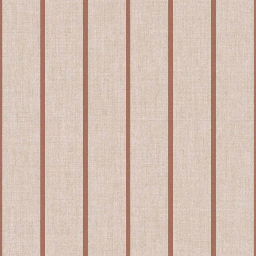 Flis tapeta za zid, bež-smeđa, imitacija tkanine, pruge, 38464, Top Stripes, Parato by Cristiana Masi | Ljepilo Gratis - Parato by Cristiana Masi