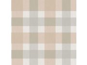 Flis tapeta za zid, bež-plava, imitacija tkanine, 38423, Top Stripes, Parato by Cristiana Masi | Ljepilo Gratis