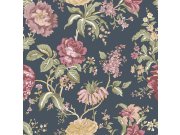 Flis tapeta za zid, crna, cvijeće, 8308, Blooming Garden 2, Parato by Cristiana Masi | Ljepilo Gratis