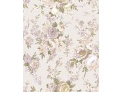 Flis tapeta za zid, ljubičasta, cvijeće, 8310, Blooming Garden 2, Parato by Cristiana Masi | Ljepilo Gratis Parato by Cristiana Masi