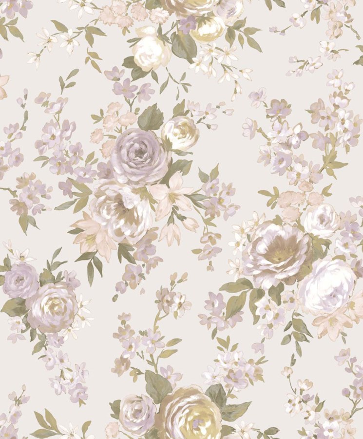 Flis tapeta za zid, ljubičasta, cvijeće, 8310, Blooming Garden 2, Parato by Cristiana Masi | Ljepilo Gratis