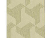 Flis tapeta za zid, geometrijska, bež-zelena, 27505, Sintesi, Cristiana Masi by Parato | Ljepilo Gratis