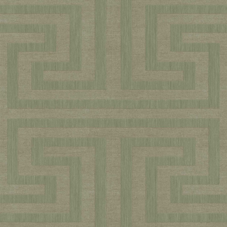 Flis tapeta za zid, geometrijska, zelena, 27515, Sintesi, Cristiana Masi by Parato | Ljepilo Gratis