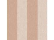 Flis tapeta za zid, smeđa, imitacija tkanine, pruge, 38478, Top Stripes, Parato by Cristiana Masi | Ljepilo Gratis Parato by Cristiana Masi