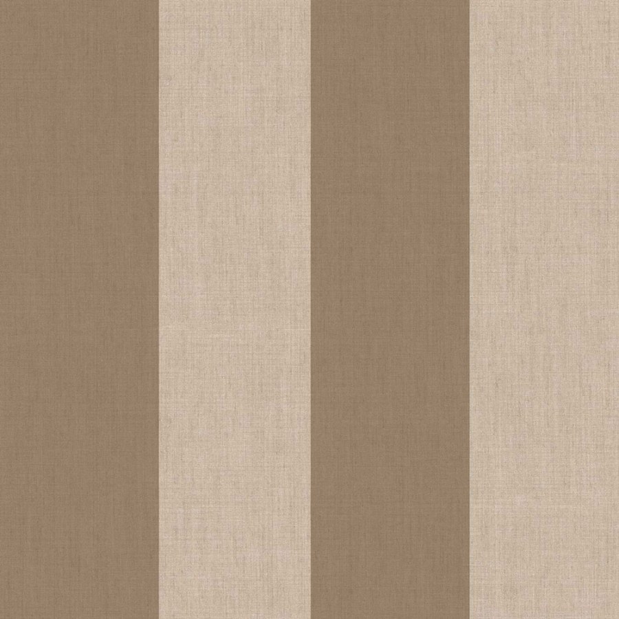 Flis tapeta za zid, smeđa, imitacija tkanine, pruge, 38479, Top Stripes, Parato by Cristiana Masi | Ljepilo Gratis