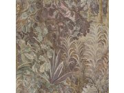Flis tapeta za zid, smeđa, siva, biljke, lišće, 5824, Jaipur, Parato by Cristiana Masi | Ljepilo Gratis