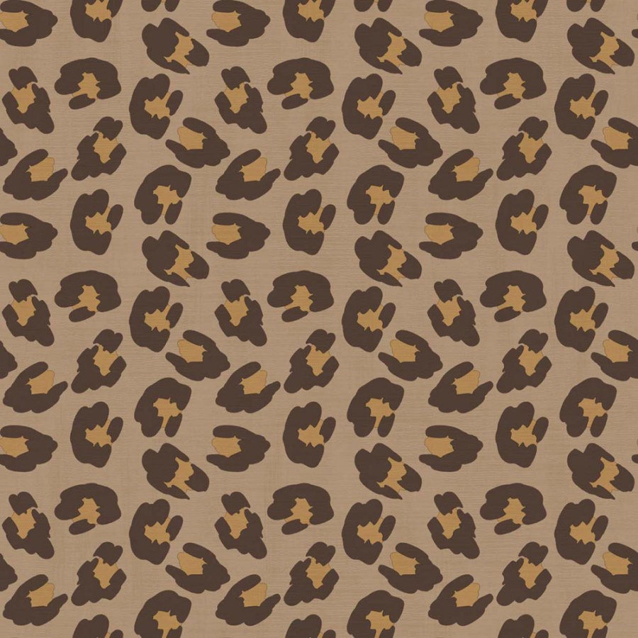 Flis tapeta za zid, smeđa, uzorak leopardove kože, 2049, Rio, Parato by Cristiana Masi | Ljepilo Gratis - Parato by Cristiana Masi