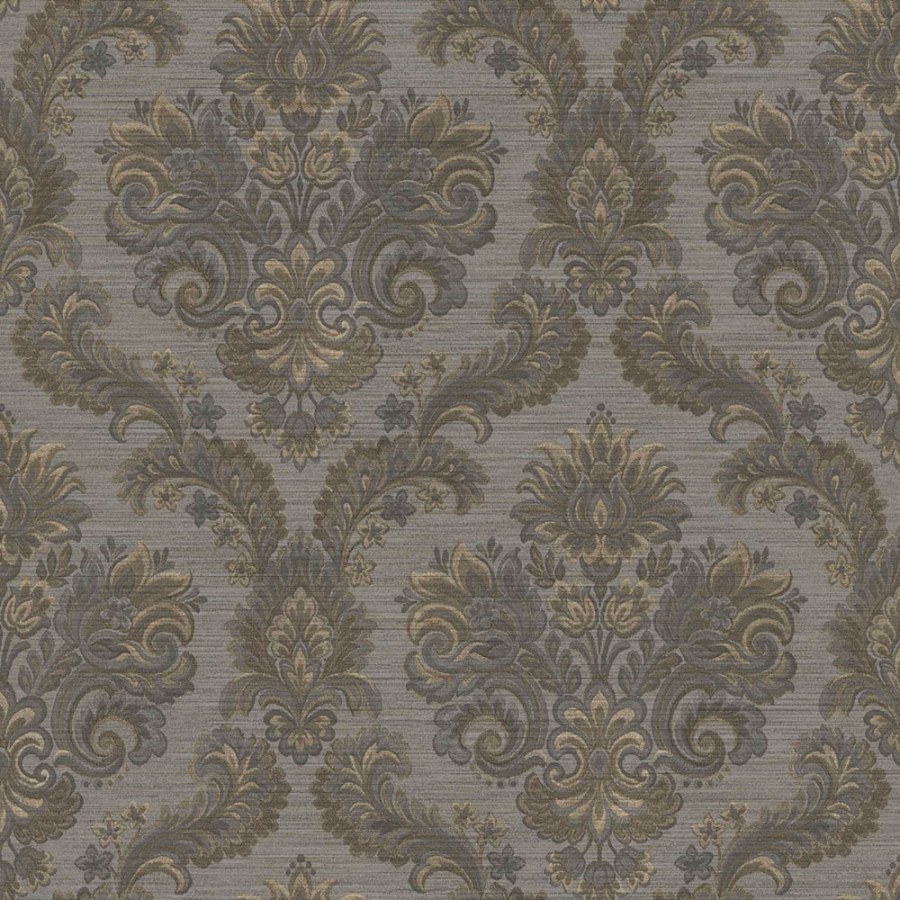 Flis tapeta za zid, smeđa, dvorska, 35949, Ornamenta, Parato by Cristiana Masi | Ljepilo Gratis - Parato by Cristiana Masi