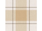 Flis tapeta za zid, smeđe-bež, imitacija tkanine, 38403, Top Stripes, Parato by Cristiana Masi | Ljepilo Gratis Parato by Cristiana Masi