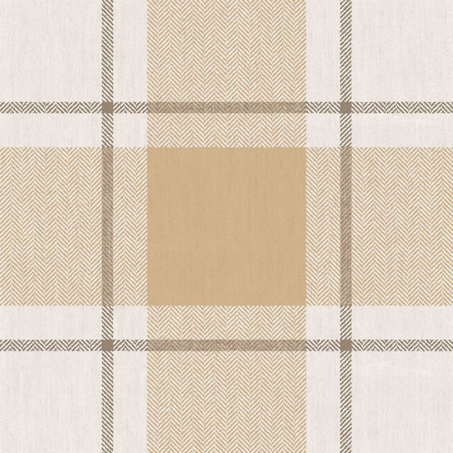 Flis tapeta za zid, smeđe-bež, imitacija tkanine, 38403, Top Stripes, Parato by Cristiana Masi | Ljepilo Gratis