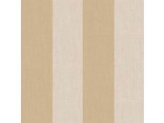 Flis tapeta za zid, smeđe-bež, imitacija tkanine, pruge, 38473, Top Stripes, Parato by Cristiana Masi | Ljepilo Gratis Parato by Cristiana Masi