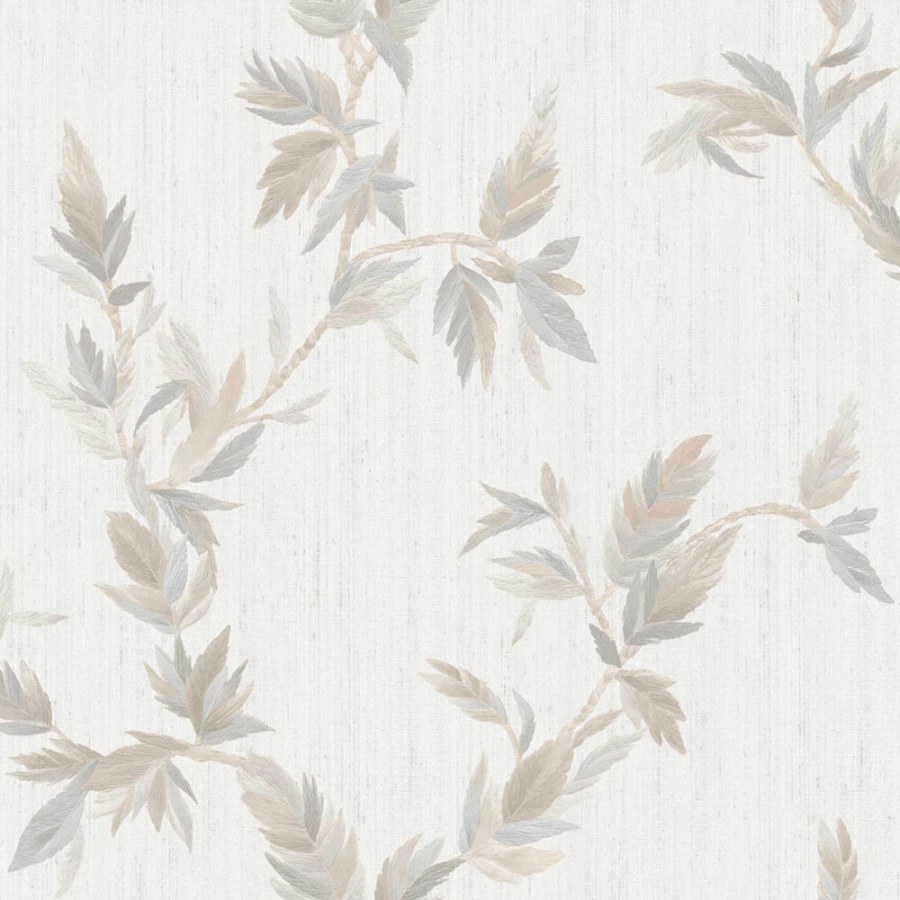 Flis tapeta za zid, krem, lišće, 35913, Ornamenta, Parato by Cristiana Masi | Ljepilo Gratis