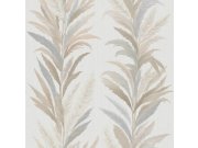 Flis tapeta za zid, krem-siva, lišće, 35903, Ornamenta, Parato by Cristiana Masi | Ljepilo Gratis Parato by Cristiana Masi