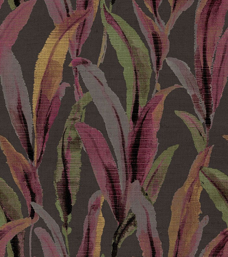 Flis tapeta za zid, lišće, smeđa, 39009, Arché, Cristiana Masi by Parato | Ljepilo Gratis - Parato by Cristiana Masi