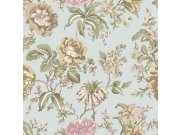 Flis tapeta za zid, plava, cvijeće, 8307, Blooming Garden 2, Parato by Cristiana Masi | Ljepilo Gratis