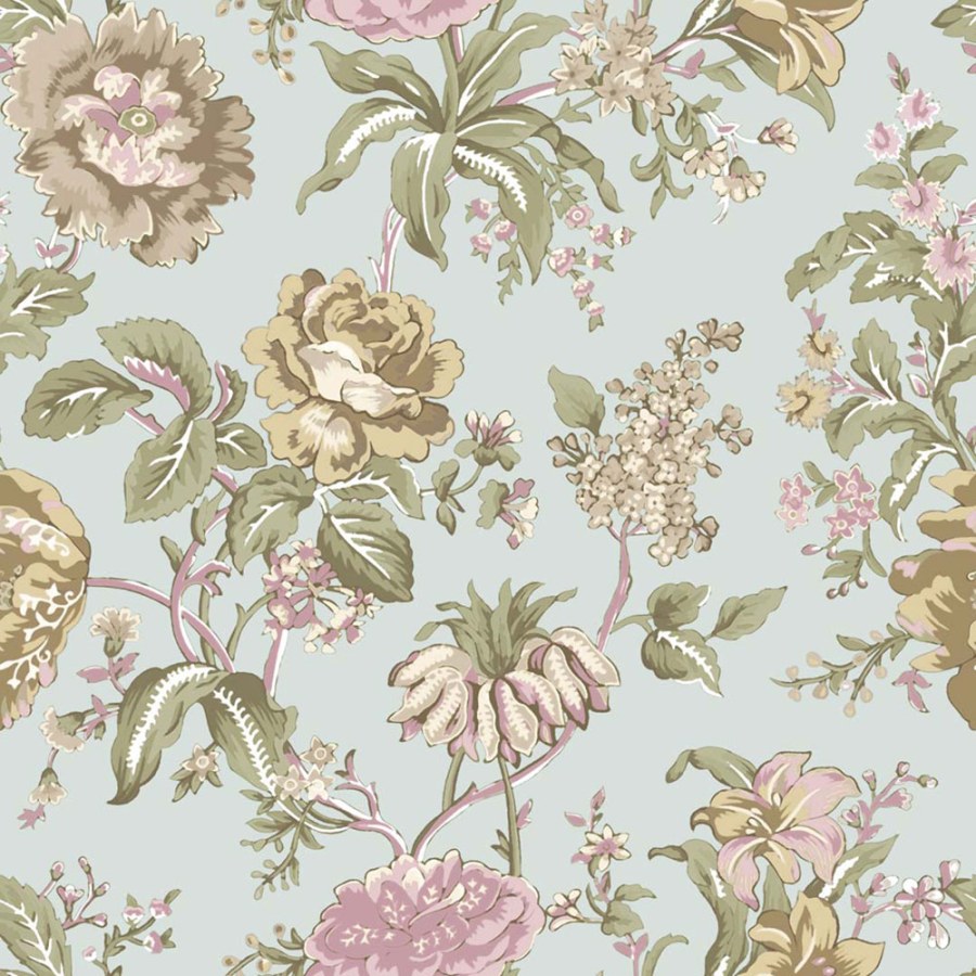 Flis tapeta za zid, plava, cvijeće, 8307, Blooming Garden 2, Parato by Cristiana Masi | Ljepilo Gratis